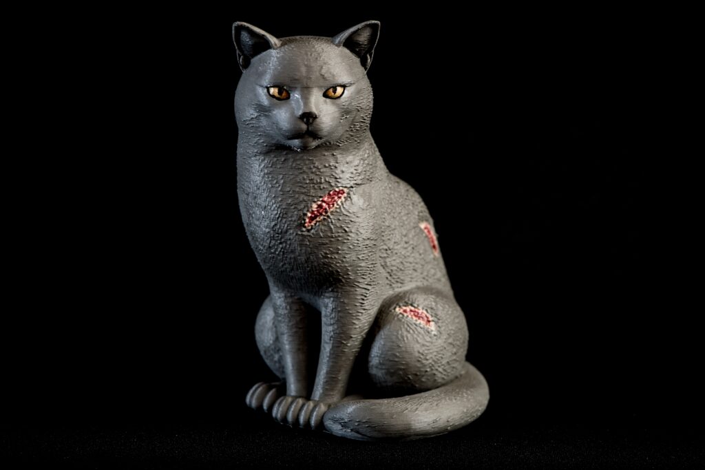 Art print inspired by Church from Pet Sematary by Stephen King.