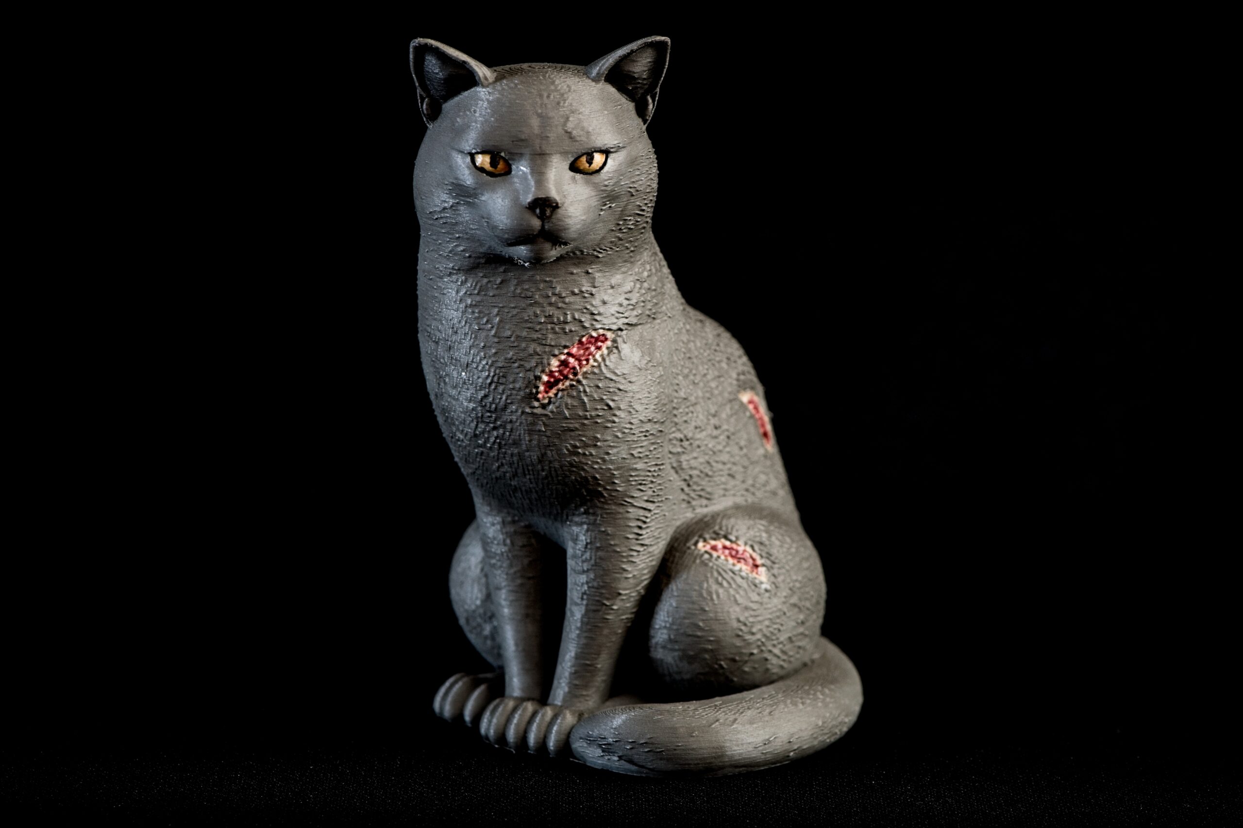 Art print inspired by Church from Pet Sematary by Stephen King.