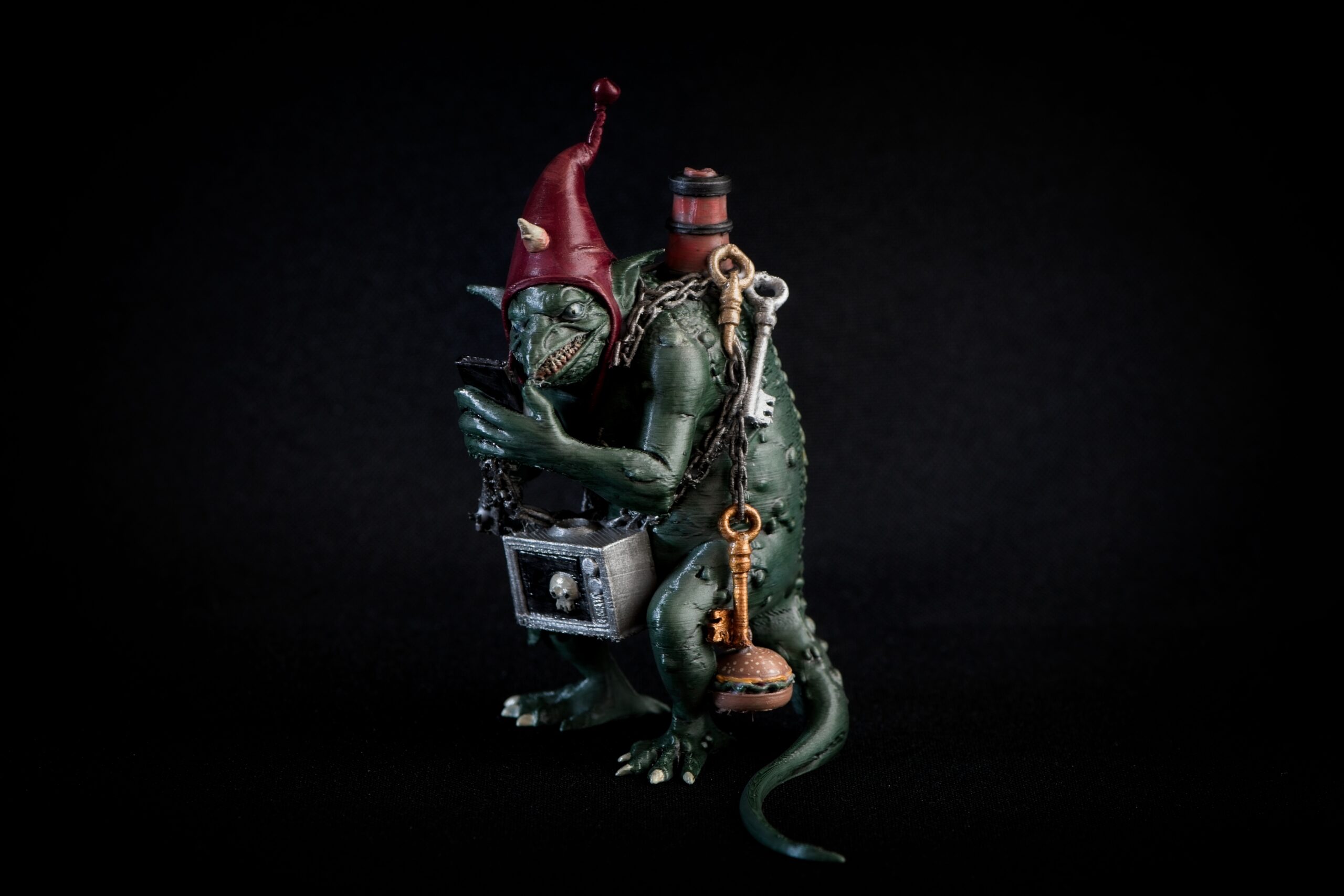 Bosch-inspired art print based on Duivelmaeker by Bianca Mastenbroek.